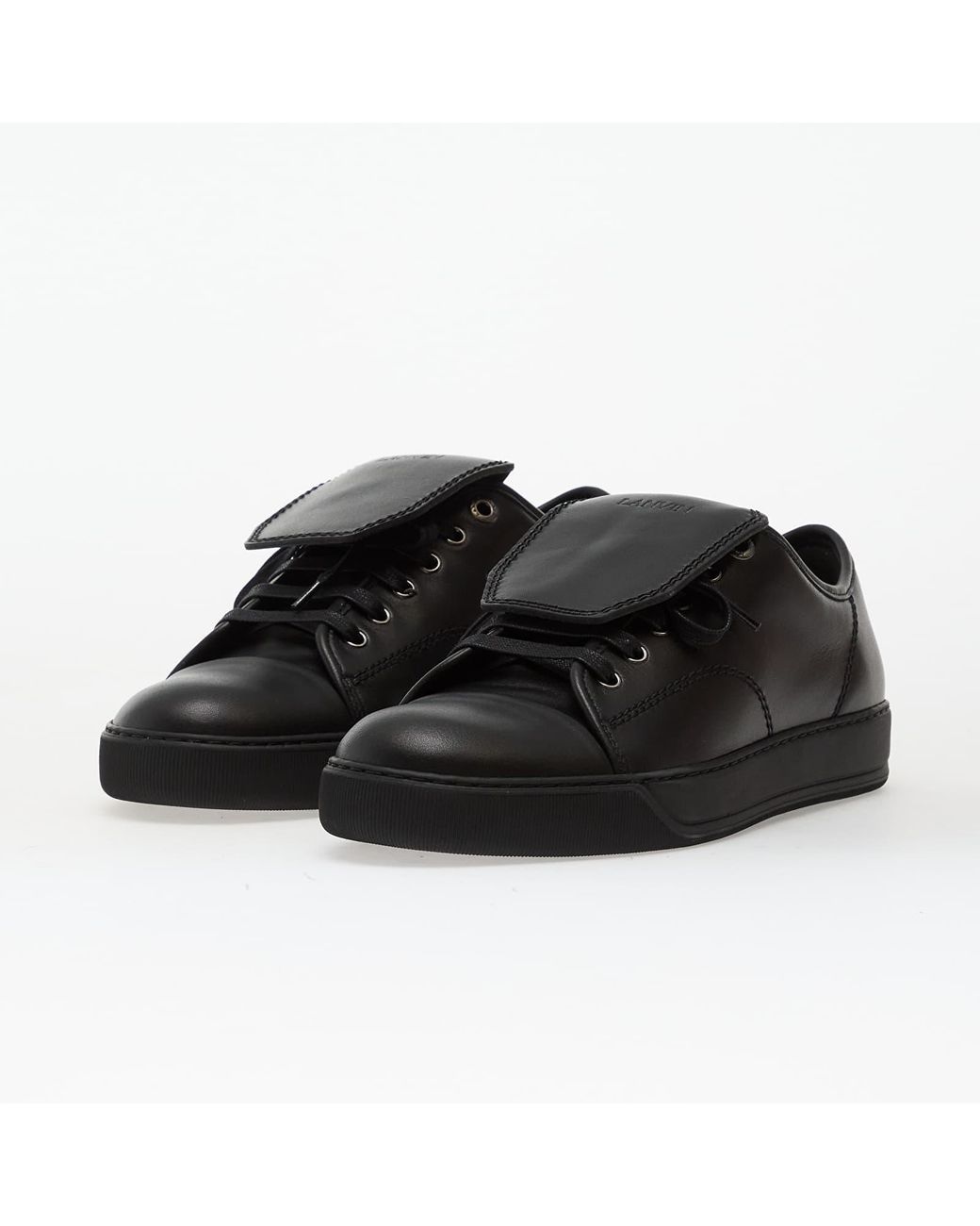 Lanvin Black Sneakers Dbb1 Flap Sneakers for men