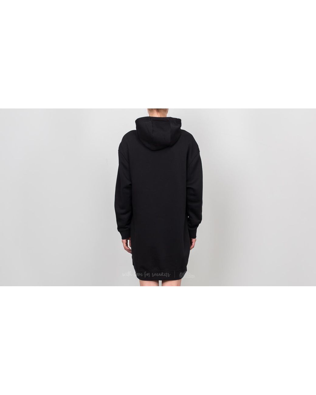 Nike Synthetic Sportswear Air Hoodie Dress Black/ Black | Lyst