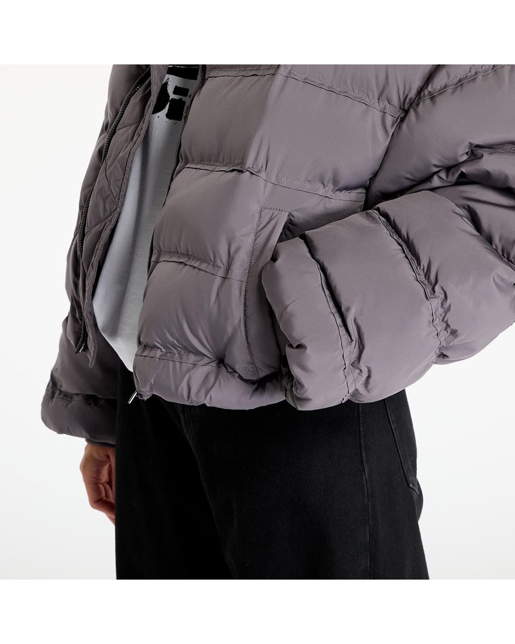 Daily Paper Gray Jacket Sela Puffer Jacket