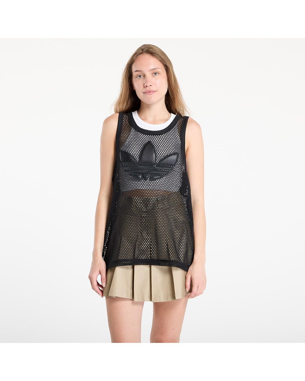 adidas Originals Tank Top Adidas X Jeremy Scott Mesh Tank Top in
