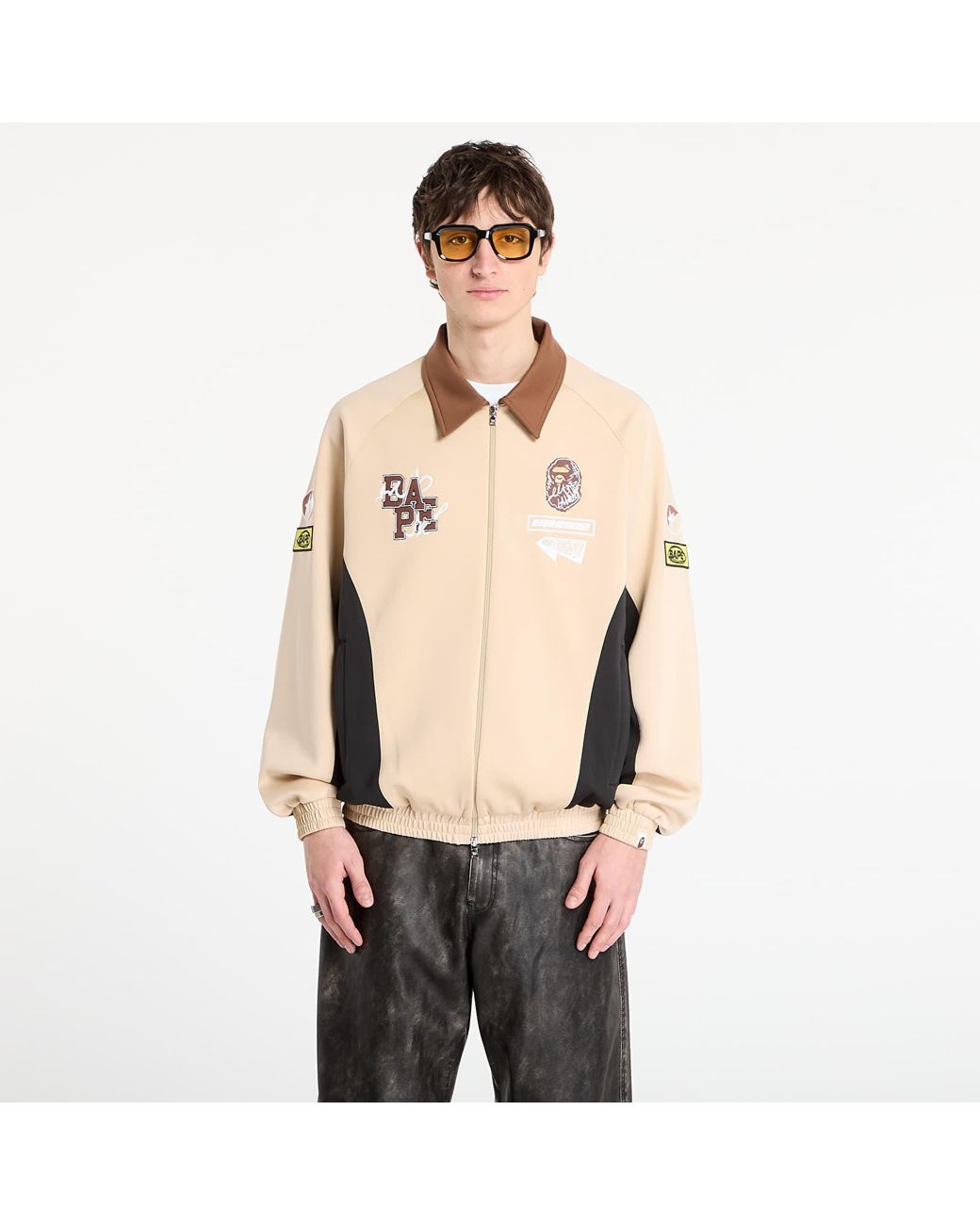 A Bathing Ape Natural Jacket Bape X Footshop