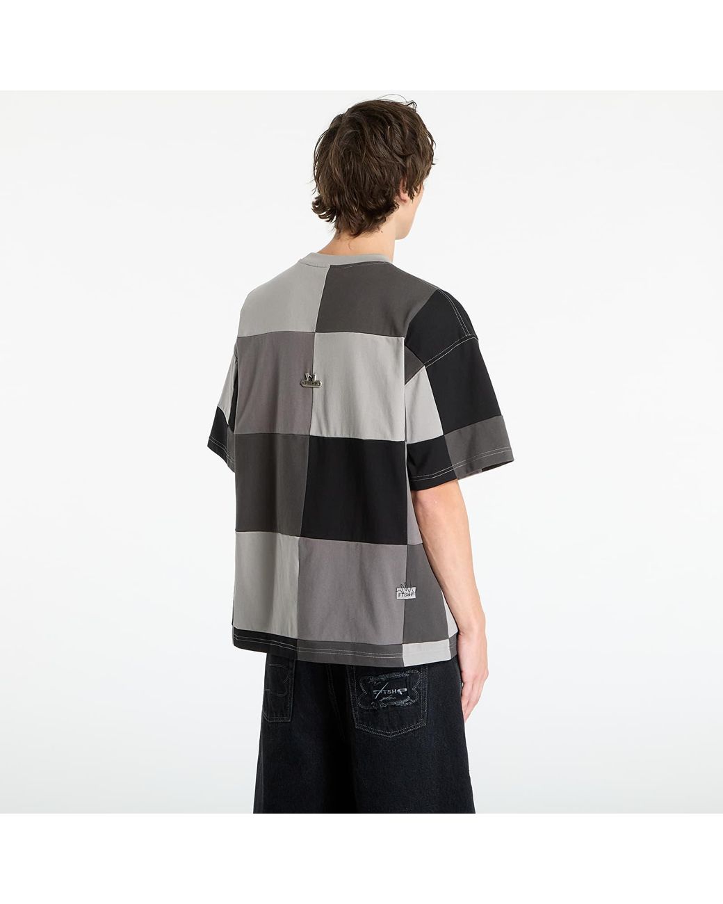 FTSHP Black T-Shirt Playboy X Patchwork Tee