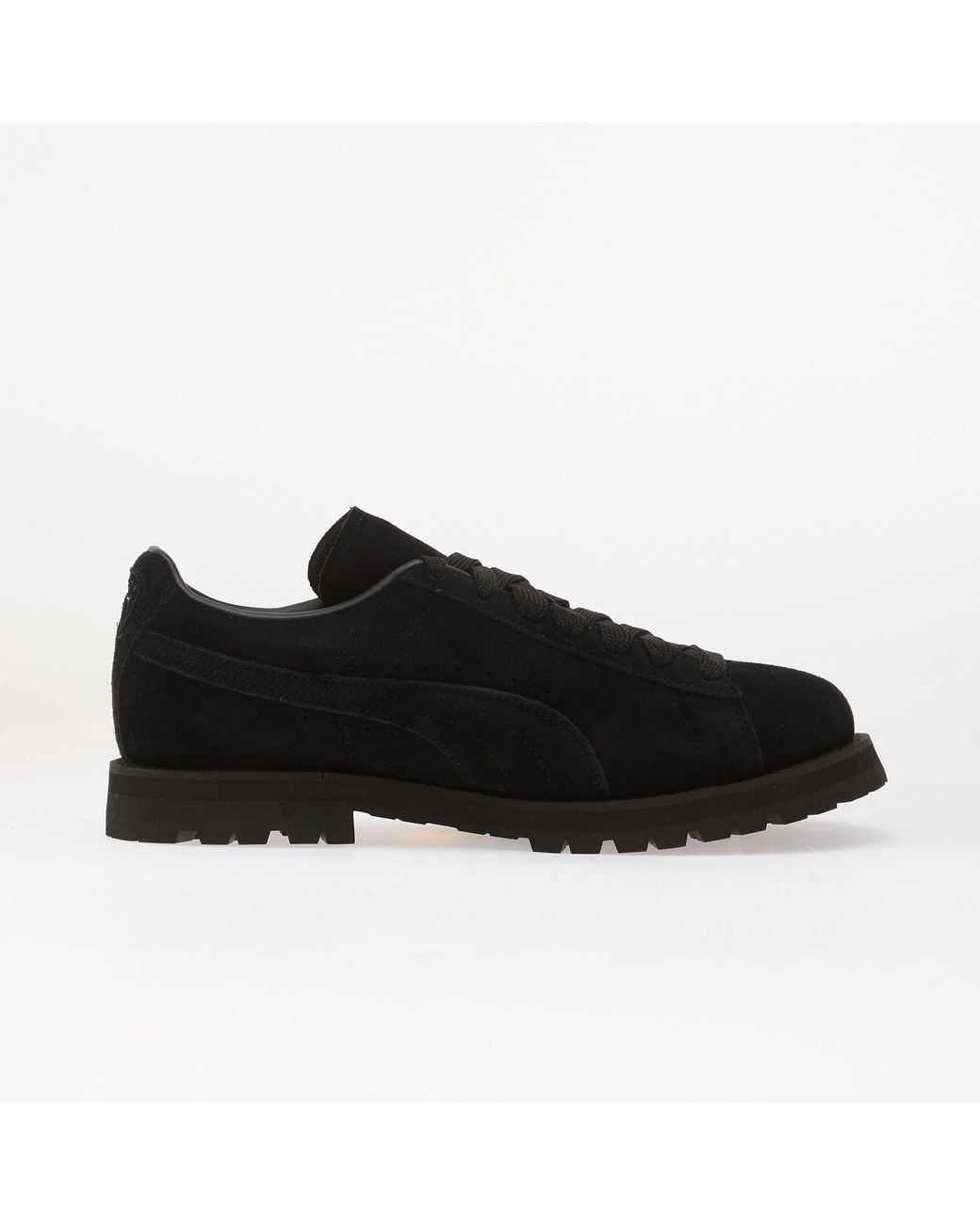 PUMA Black Sneakers Suede Vibram