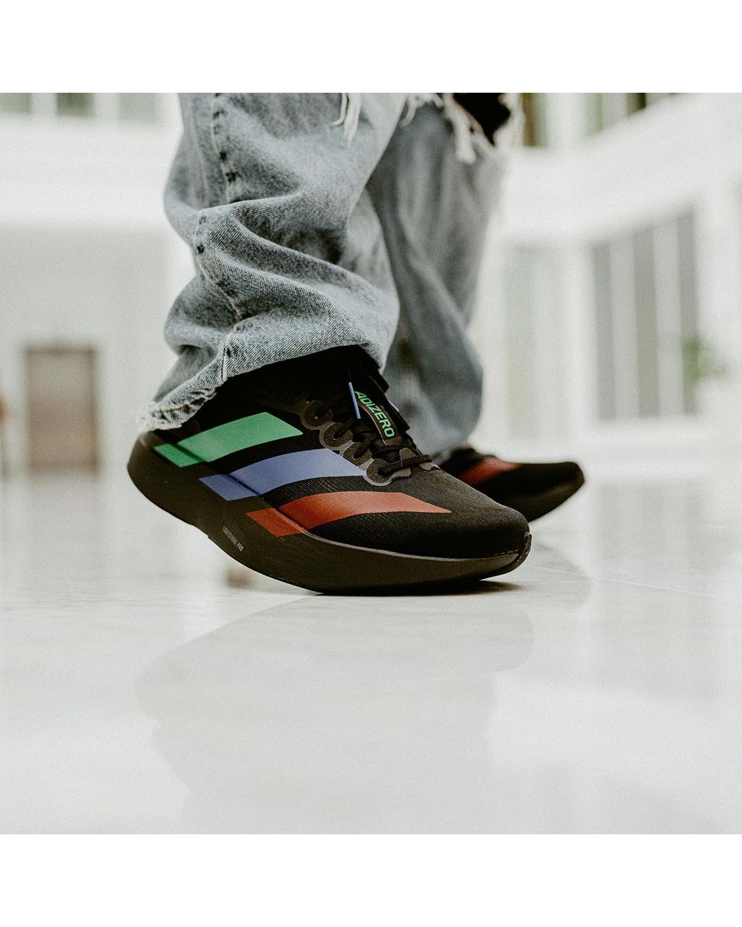 adidas Originals X Pharrell Williams Humanrace Adizero Evo Sl Sneakers in  Black for Men | Lyst