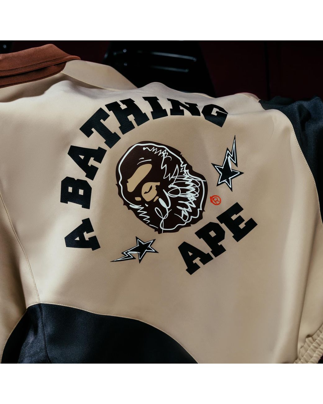 A Bathing Ape Natural Jacket Bape X Footshop