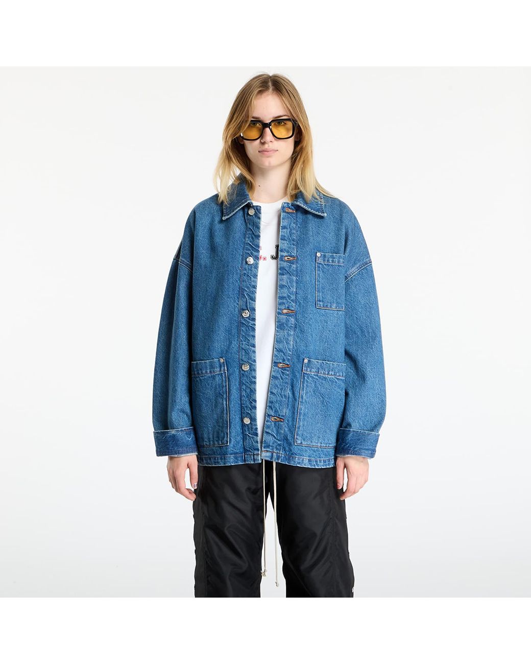 A.P.C. Blue Jacke X Marc Jacobs Jacket