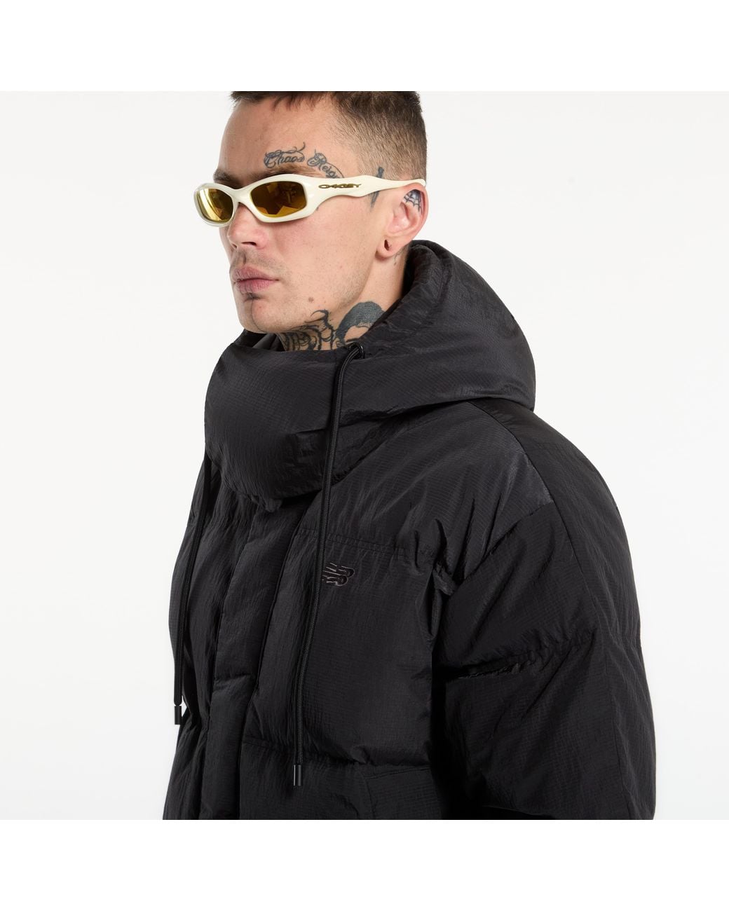 New Balance Jas Premium Puffer Jacket in het Black voor heren