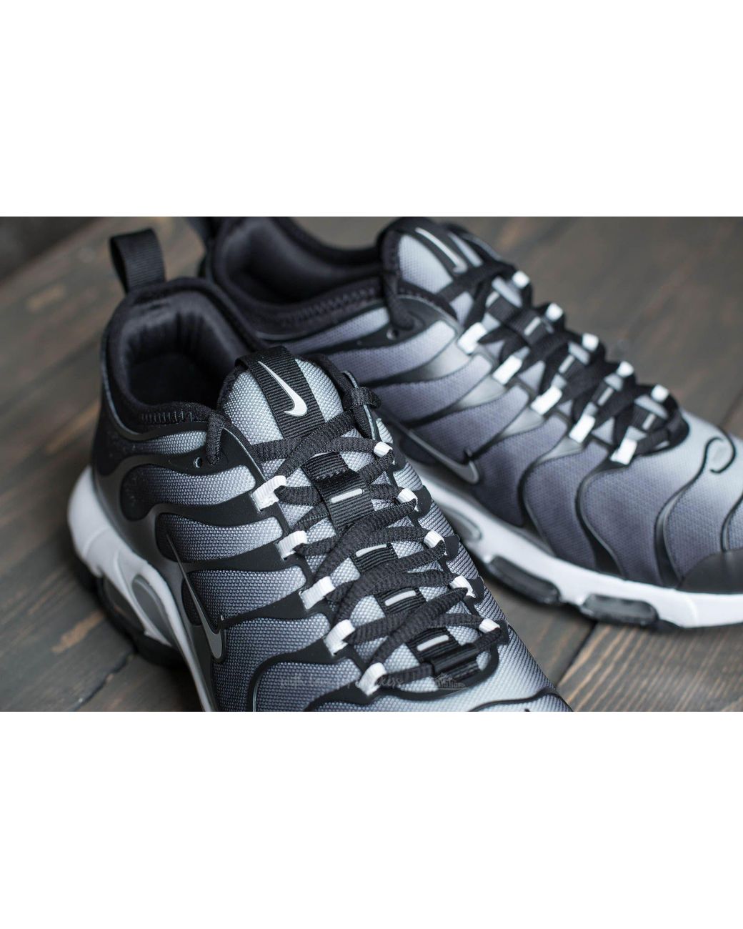Nike Air Max Plus Tn Ultra Black/ Metallic Silver for Men | Lyst