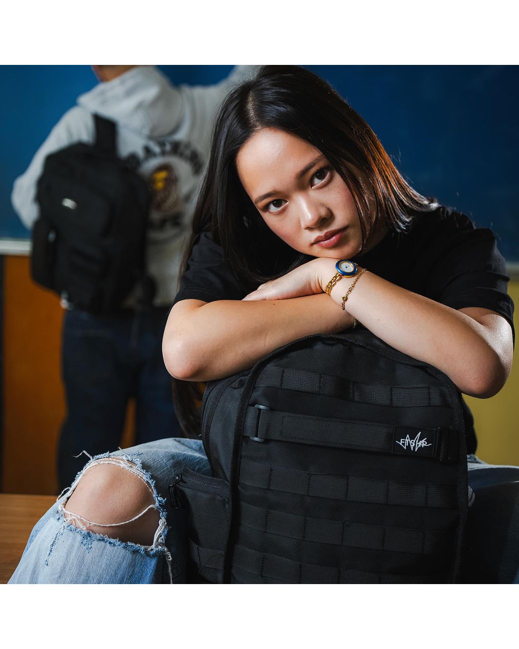 FTSHP Black Rucksack Tactical Backpack