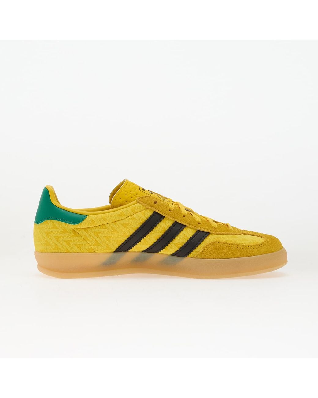Adidas Originals Sneakers Adidas Gazelle Indoor W Eqtyel/ Core/ Gum Eur in het Yellow