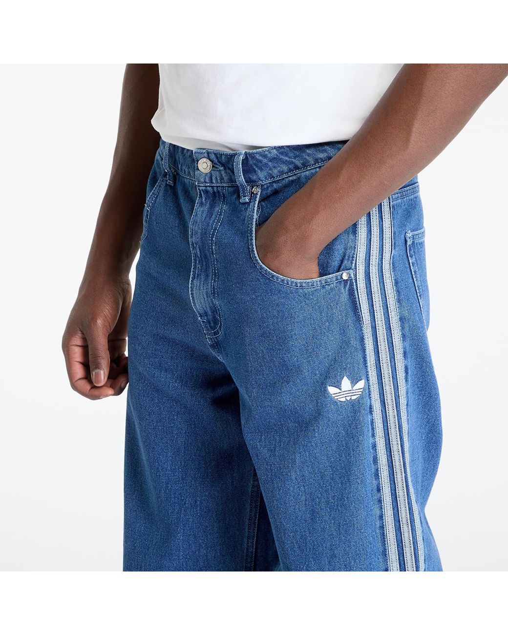 adidas Originals Pants Adidas Firebird Adicolor Denim Pants