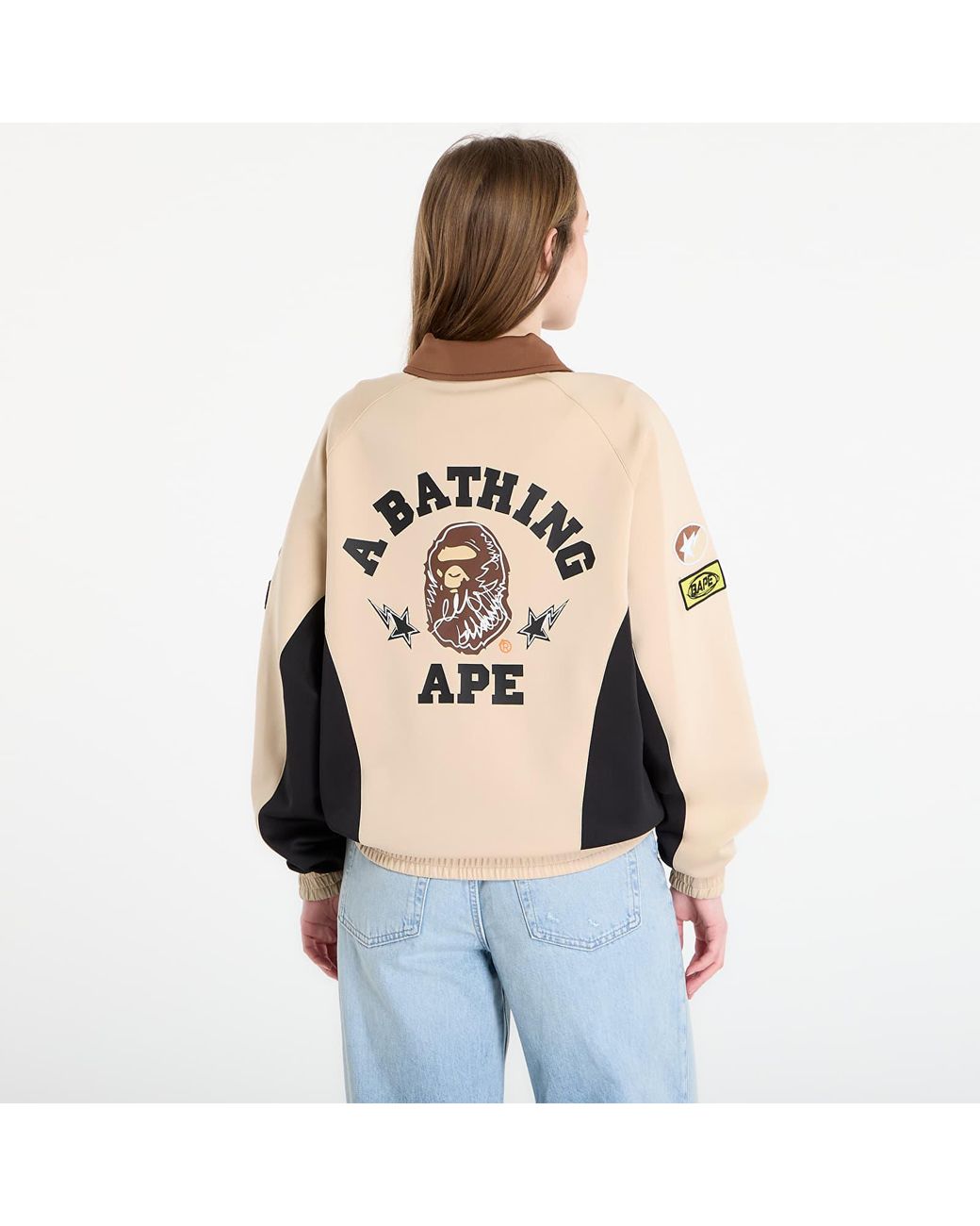 A Bathing Ape Natural Jacket Bape X Footshop