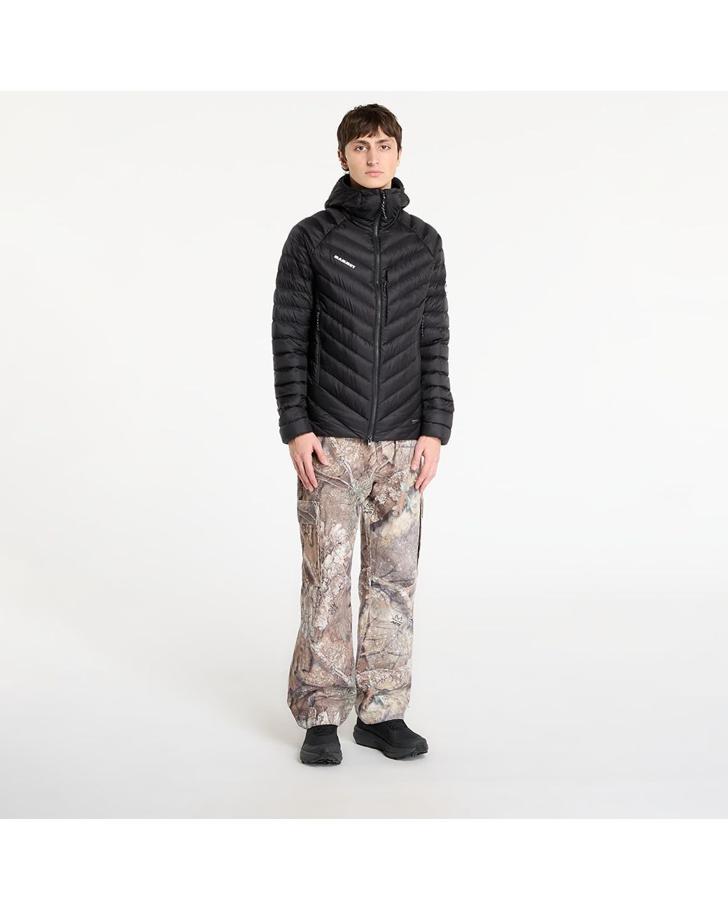 Mammut Jas Broad Peak in het Black voor heren