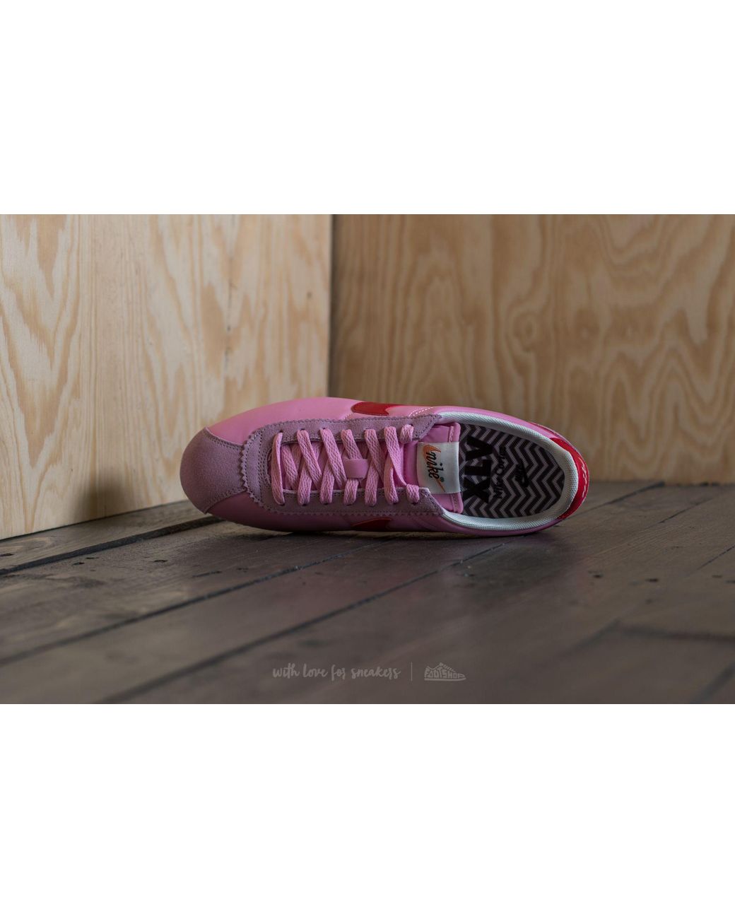 Nike Wmns Classic Cortez Nylon Premium Perfect Pink/ Sport Red-sail | Lyst