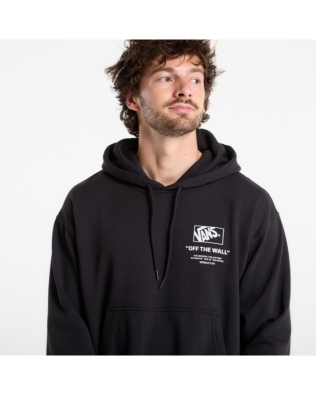 Vans Sweatshirt Stacked Hi Pullover in het Black voor heren
