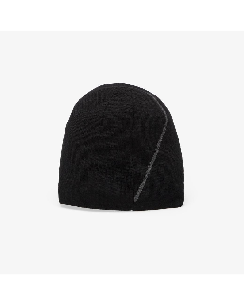 Roa Black Mütze Logo Wool Beanie