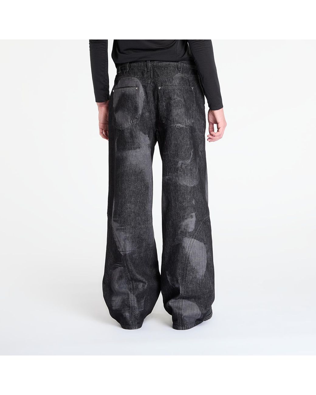 HELIOT EMIL Jeans Basalt Denim Laser in Black for Men | Lyst