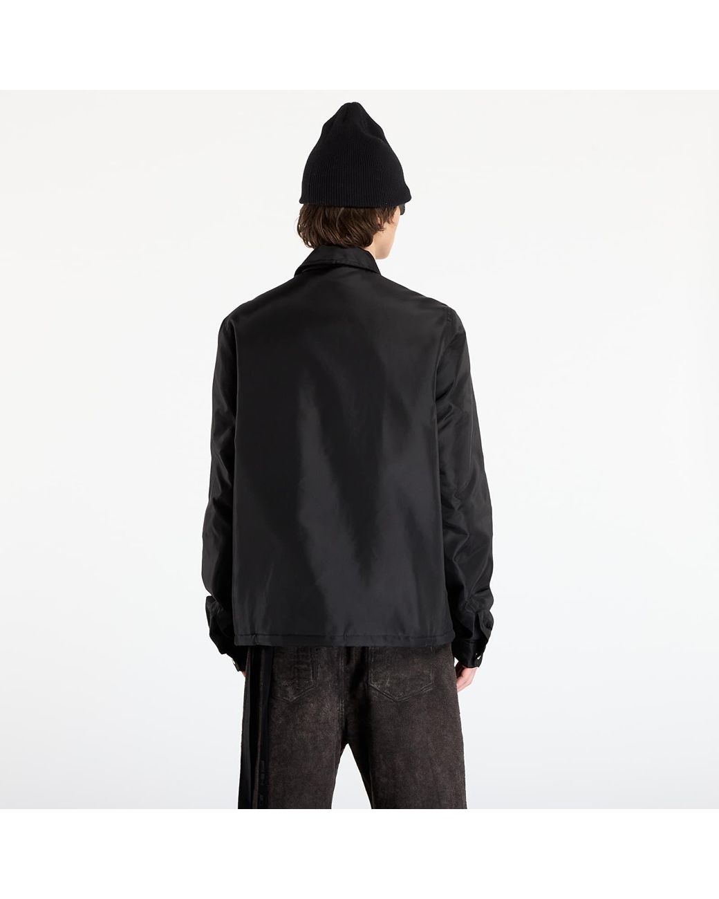Rick Owens Concealed Zipfront Jacket in Black für Herren