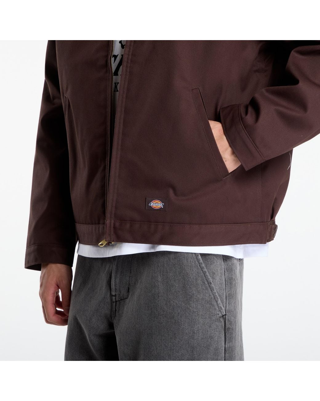 Dickies Jas Lined Eisenhower Jacket in het Brown voor heren
