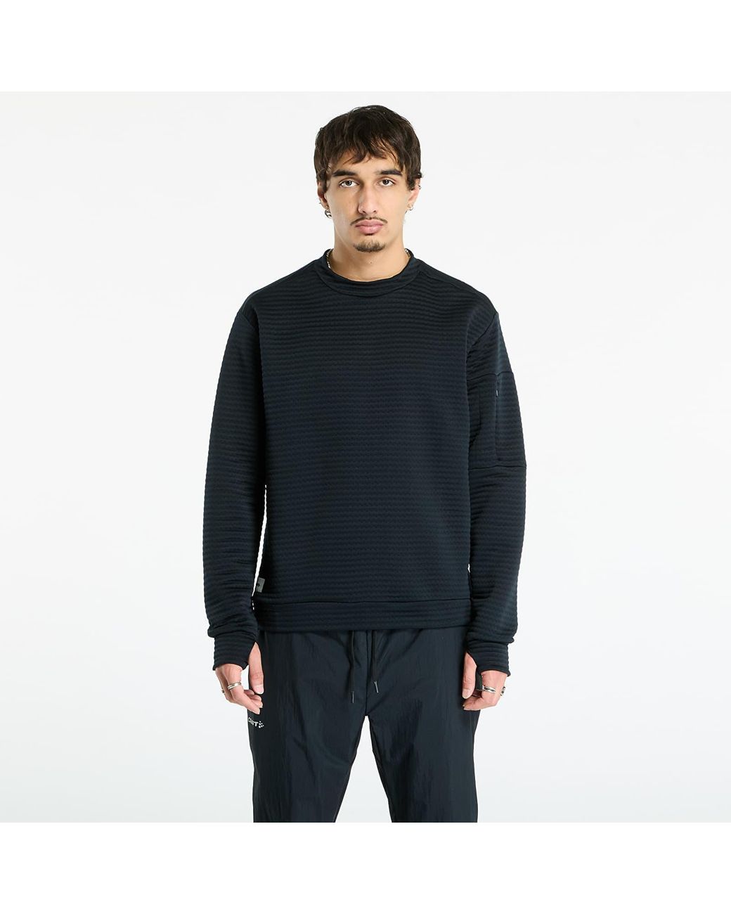 C.r.a.f.t T-Shirt Subz Structured Jersey in het Black voor heren
