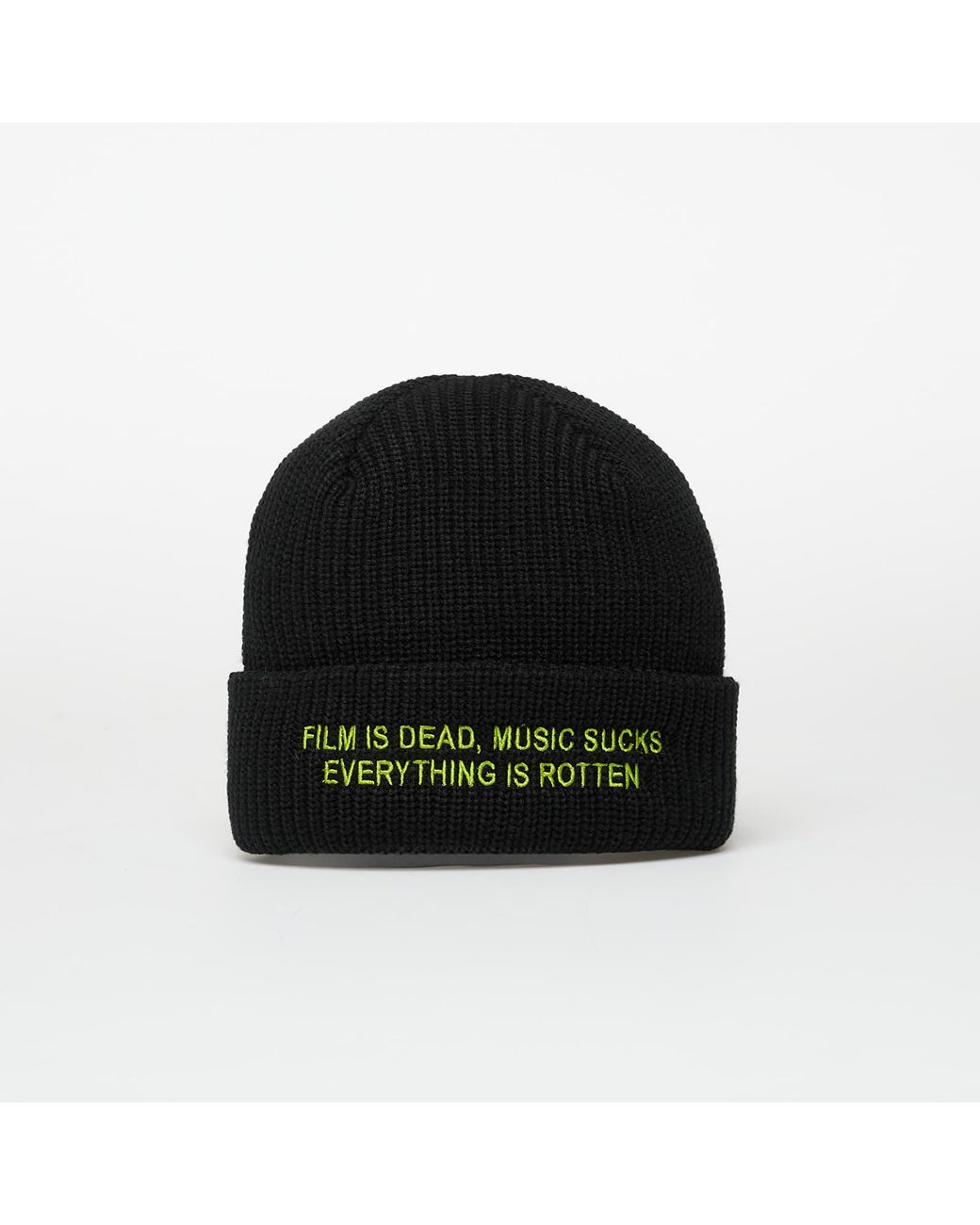 Berretto Critic Beanie di Pleasures in Black