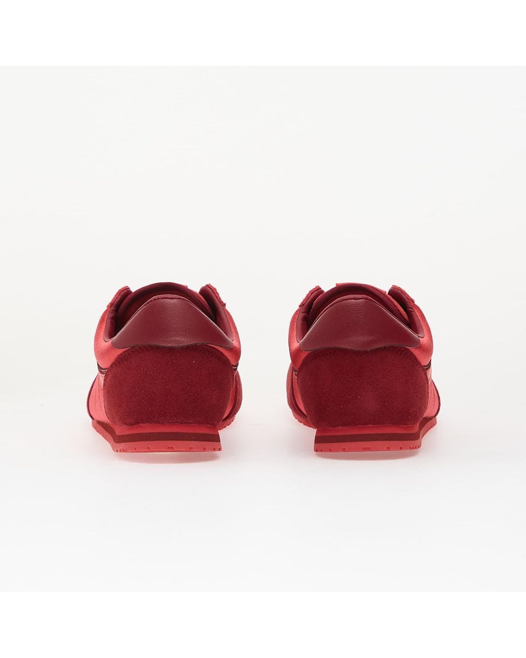 Vans Red Super Lowpro Low-Top Sneakers