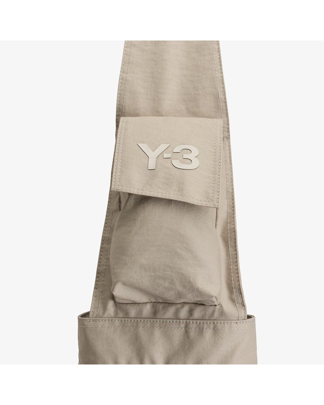 Sac newspaper bag l universal Y-3 en coloris Gray