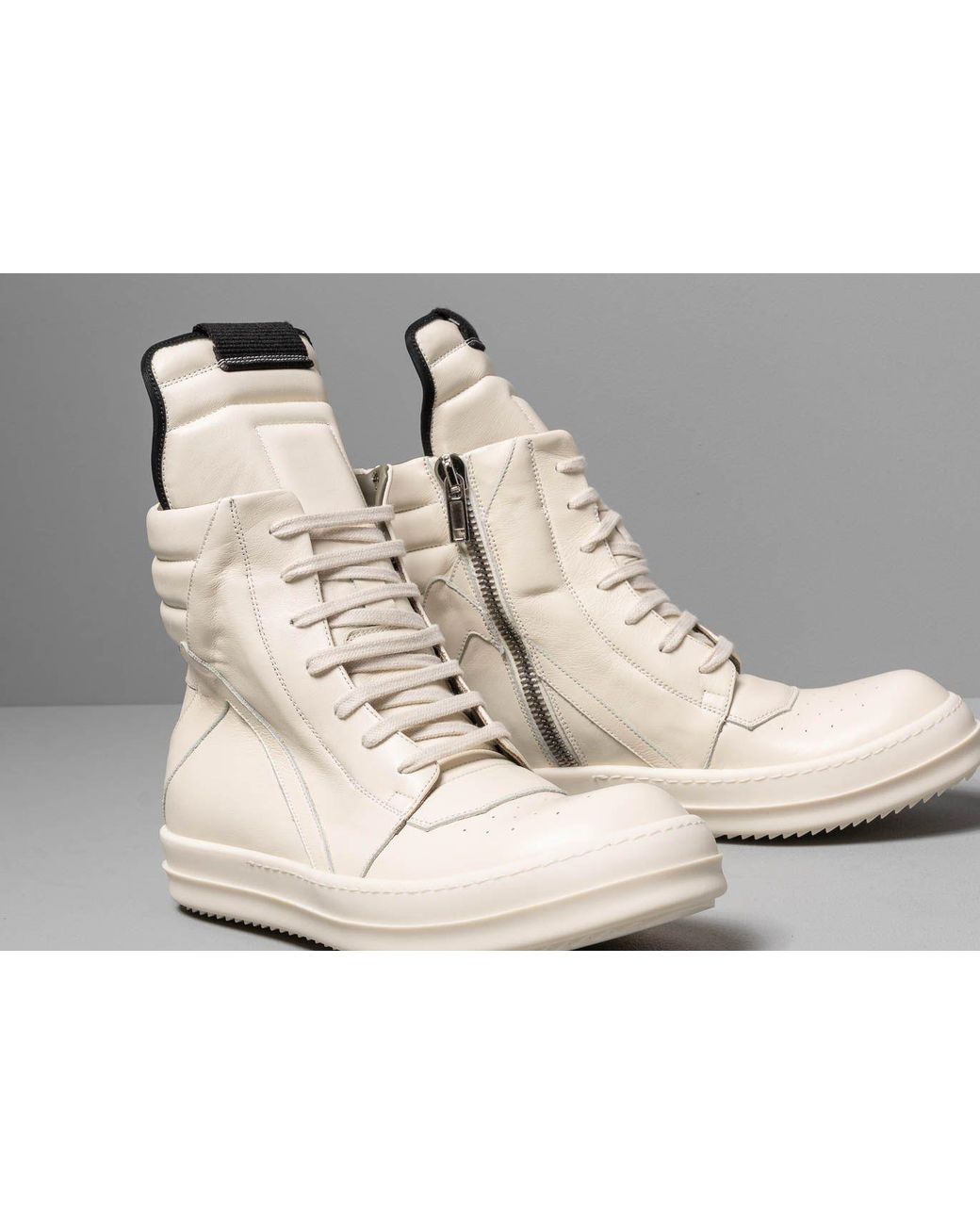 Rick Owens Geobasket Milk Milk Milk for Men Lyst