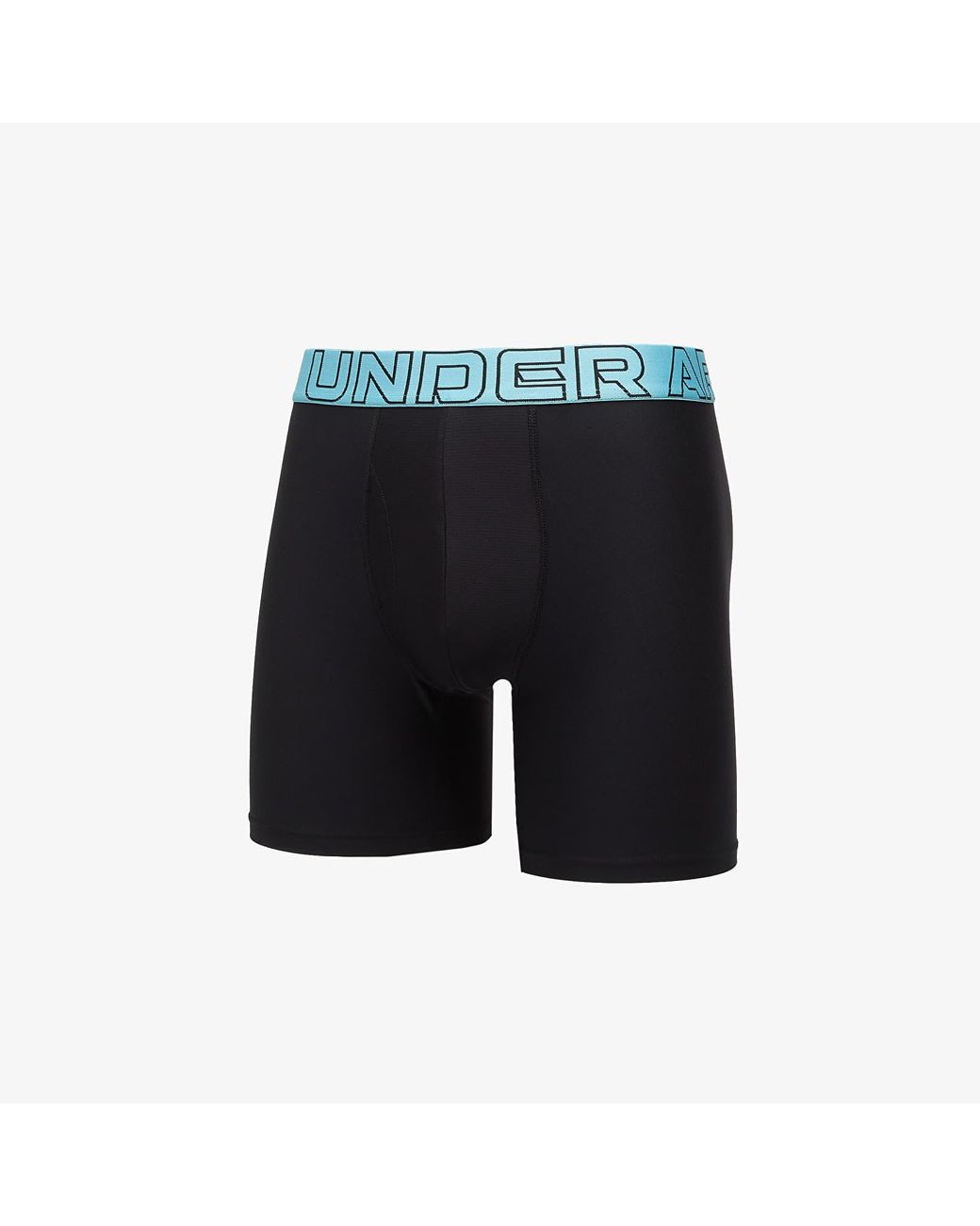 Under Armour Black Performance Tech Solid 6In 3-Pack for men