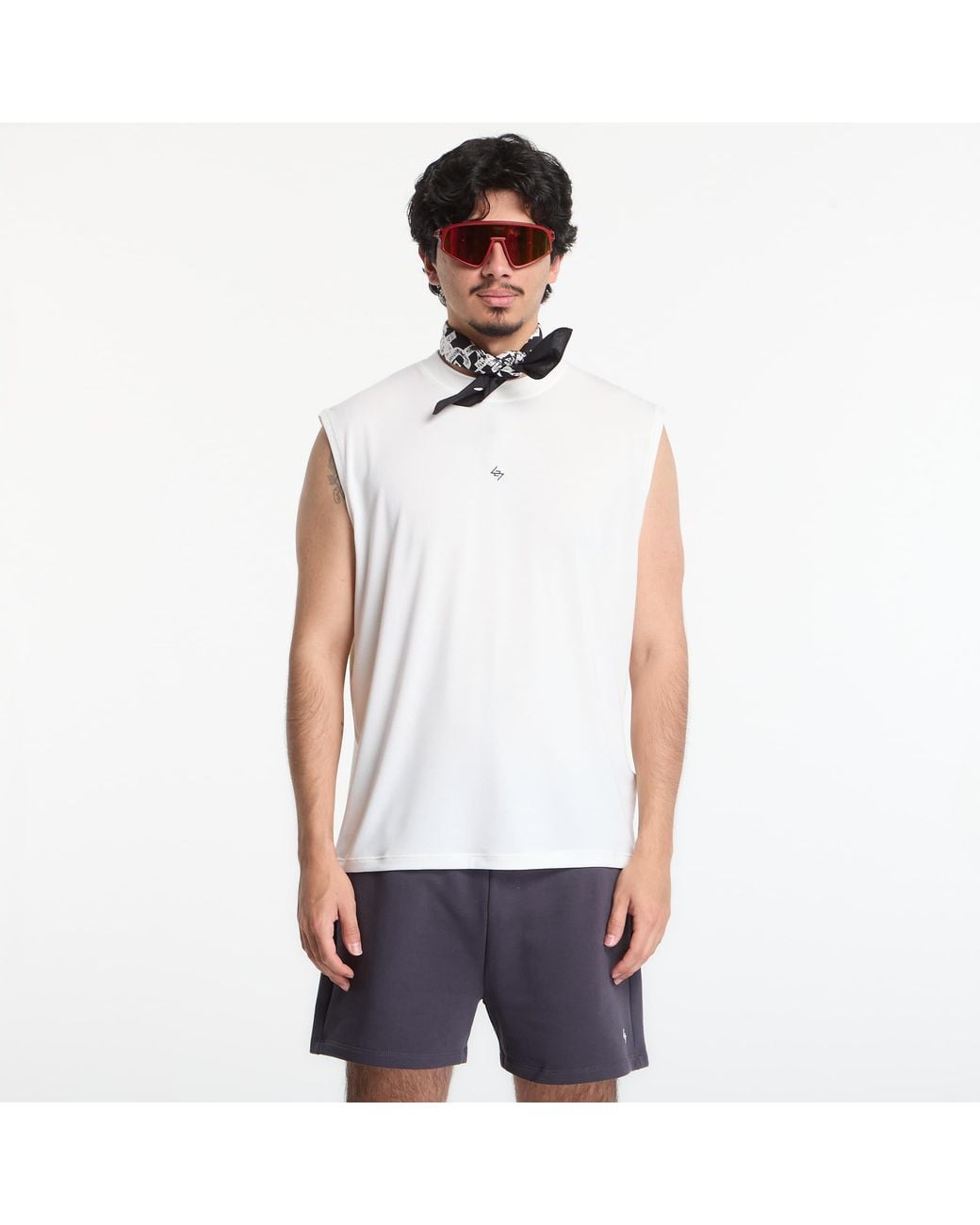 Represent 247 Dna Oversized Tank in het White