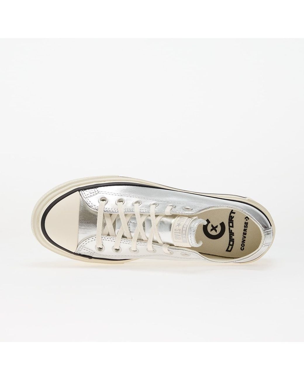 Converse Sneakers Chuck Taylor All Star Lift Double Stack/ Egret/ Eur in het White