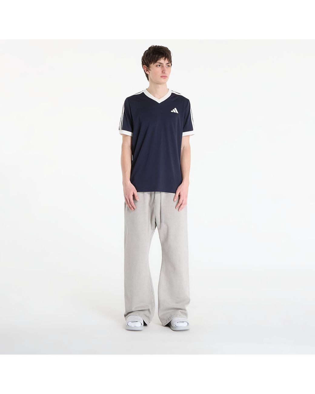 Adidas Originals T-Shirt Adidas Tennis Classics T-Shirt in het Blue voor heren