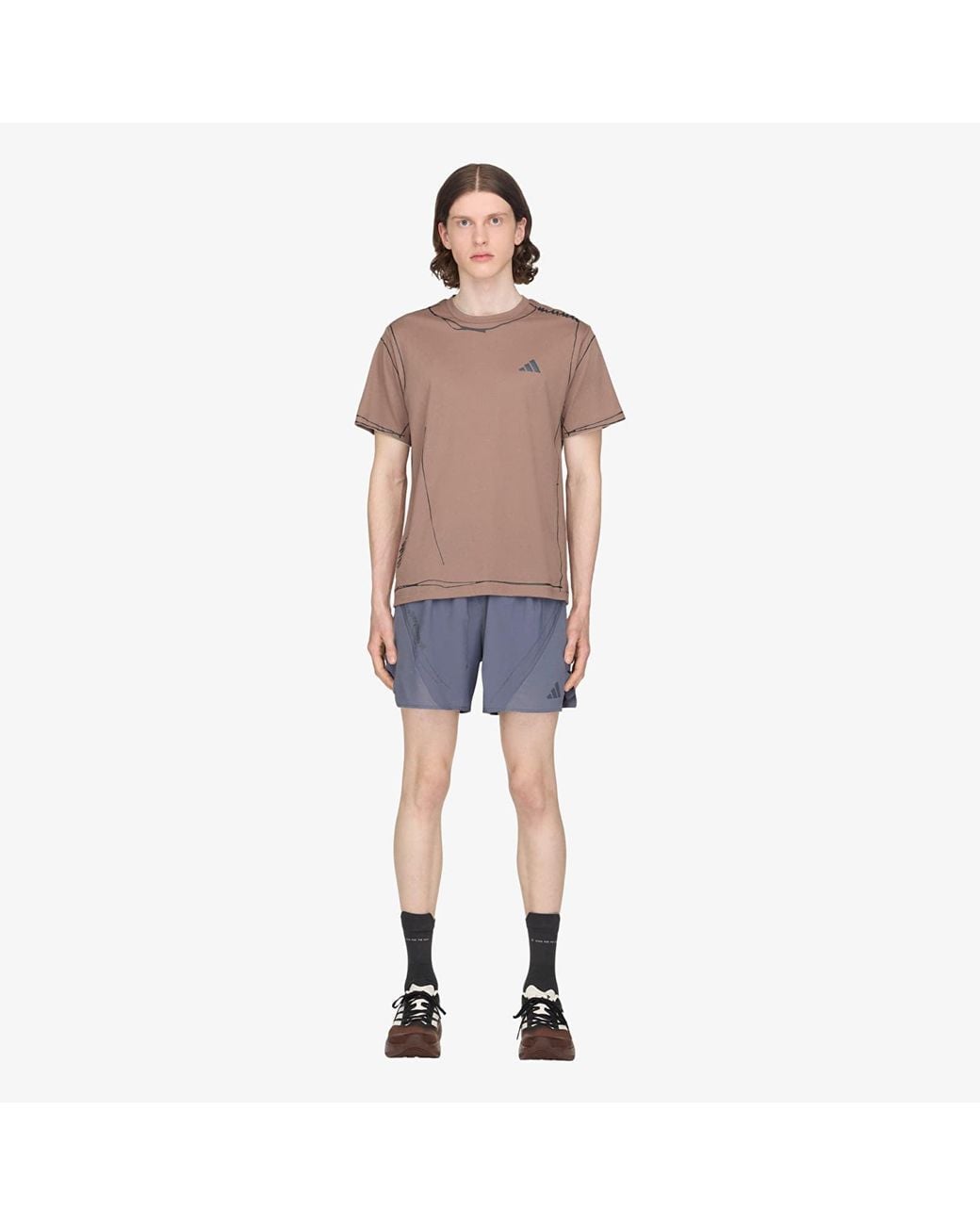 Adidas Originals Korte Broek Adidas Adi365 Sftm Running Shorts in het Blue voor heren
