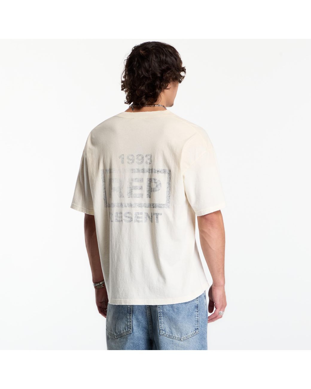 Represent White T-Shirt Reverse Resent T-Shirt
