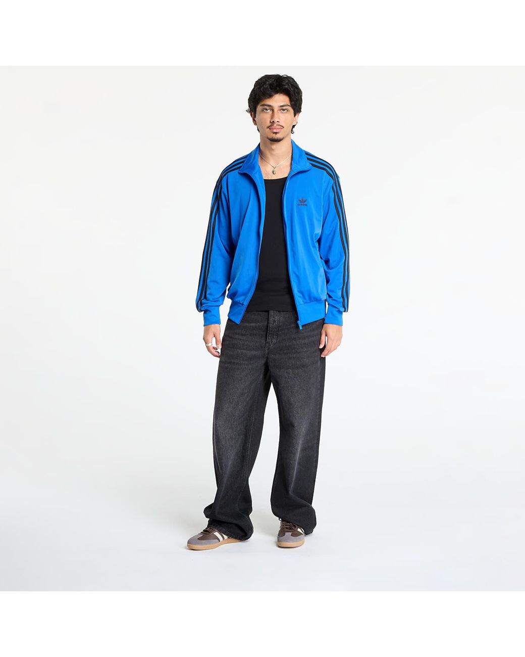 Adidas Originals Jas Adidas Adicolor Classics Firebird Track Top in het Blue voor heren