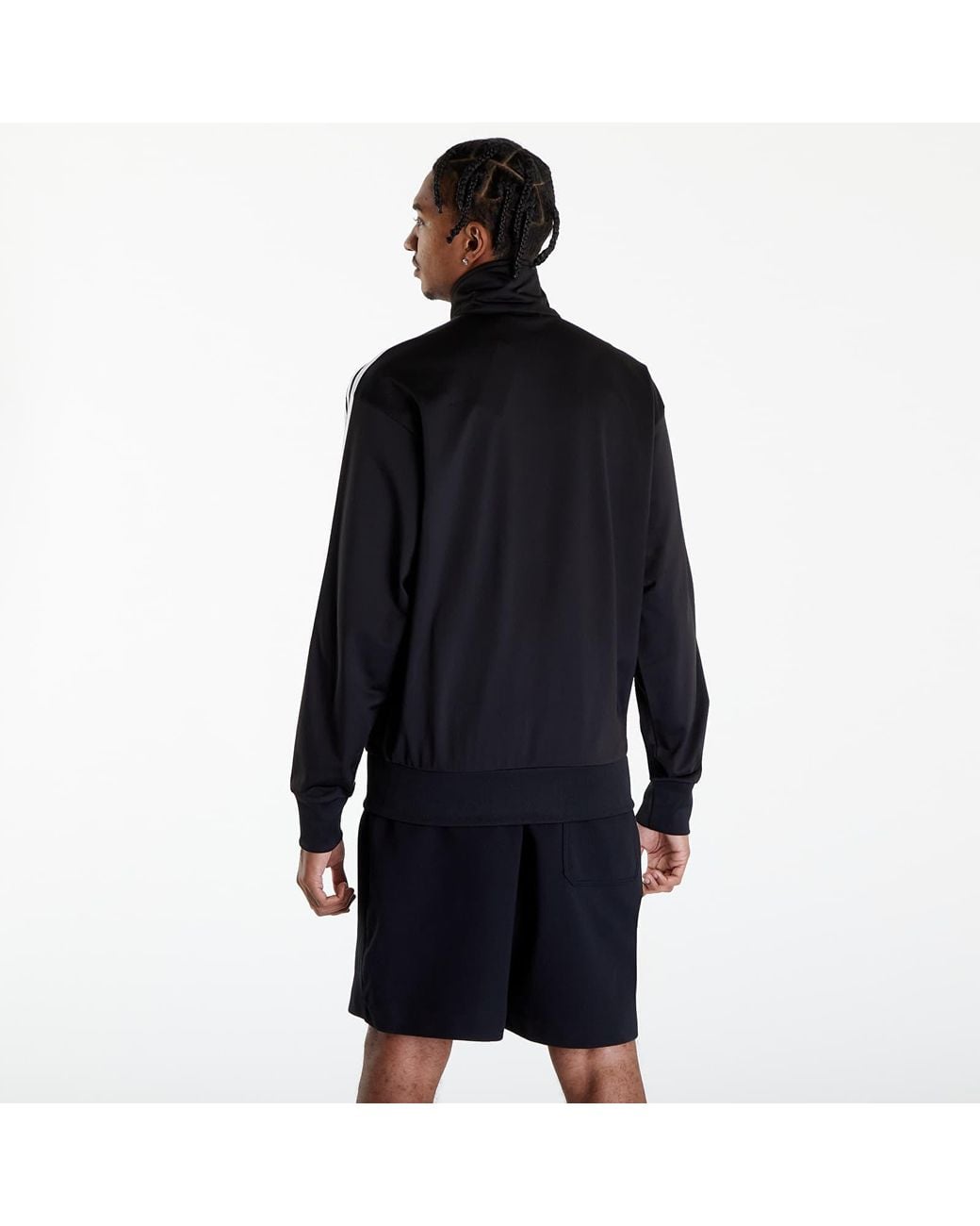 Adidas Originals Sweatshirt Adidas Adicolor Classics Firebird Track Top in het Black voor heren