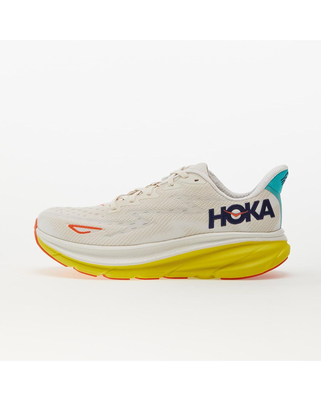 Hoka One One M Clifton 9 Eggnog/ Passion Fruit in Yellow for Men Lyst