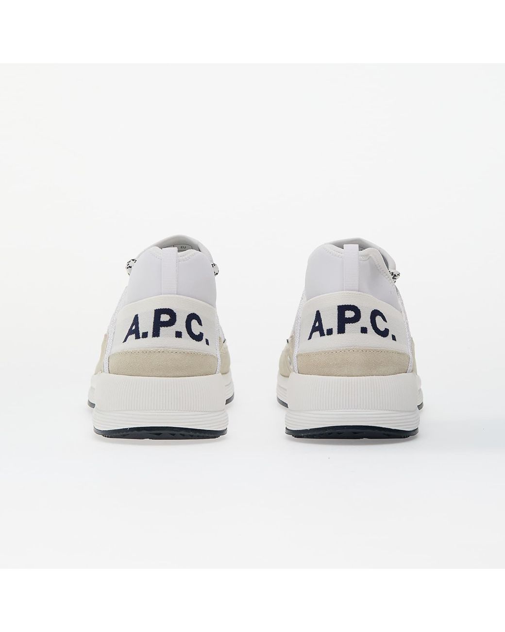 A.P.C. White Sneakers Run Around Sneakers for men