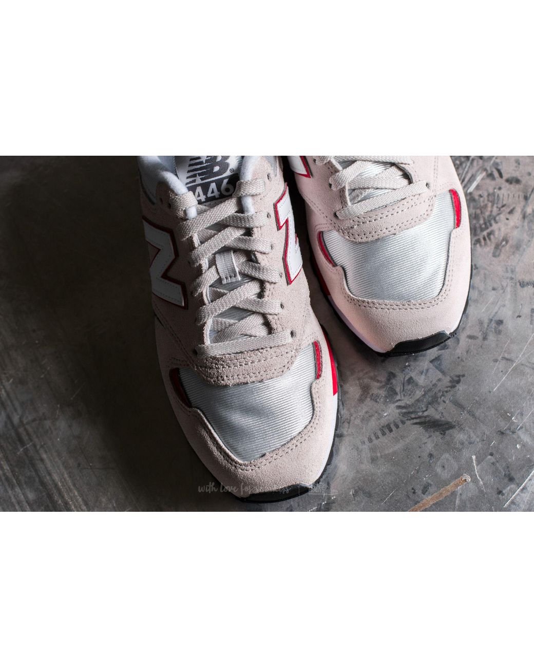 New Balance 446 Off White for Men | Lyst