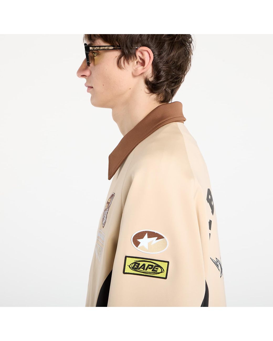 A Bathing Ape Natural Jacket Bape X Footshop