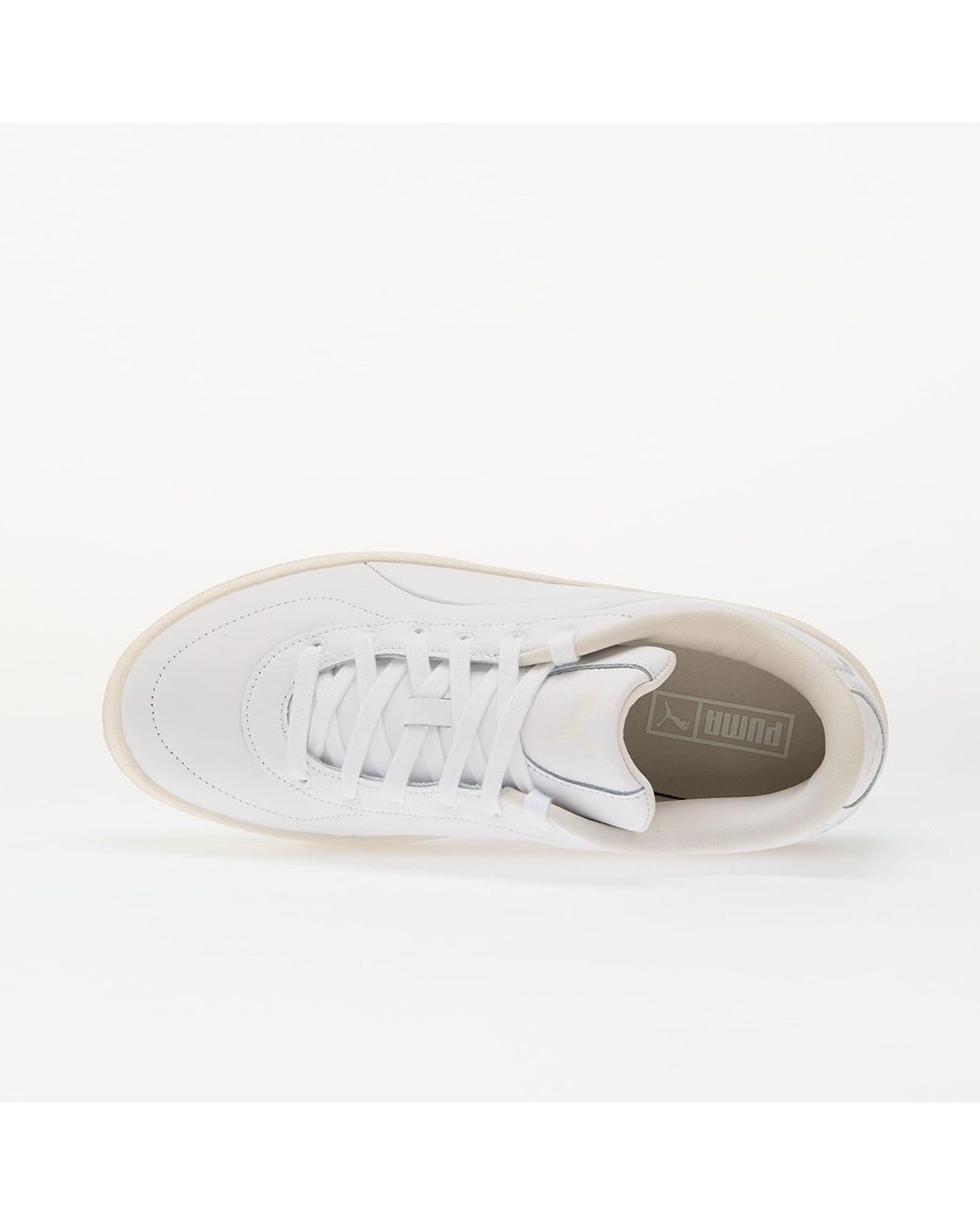 PUMA White Sneakers Ca Luxe -Warm