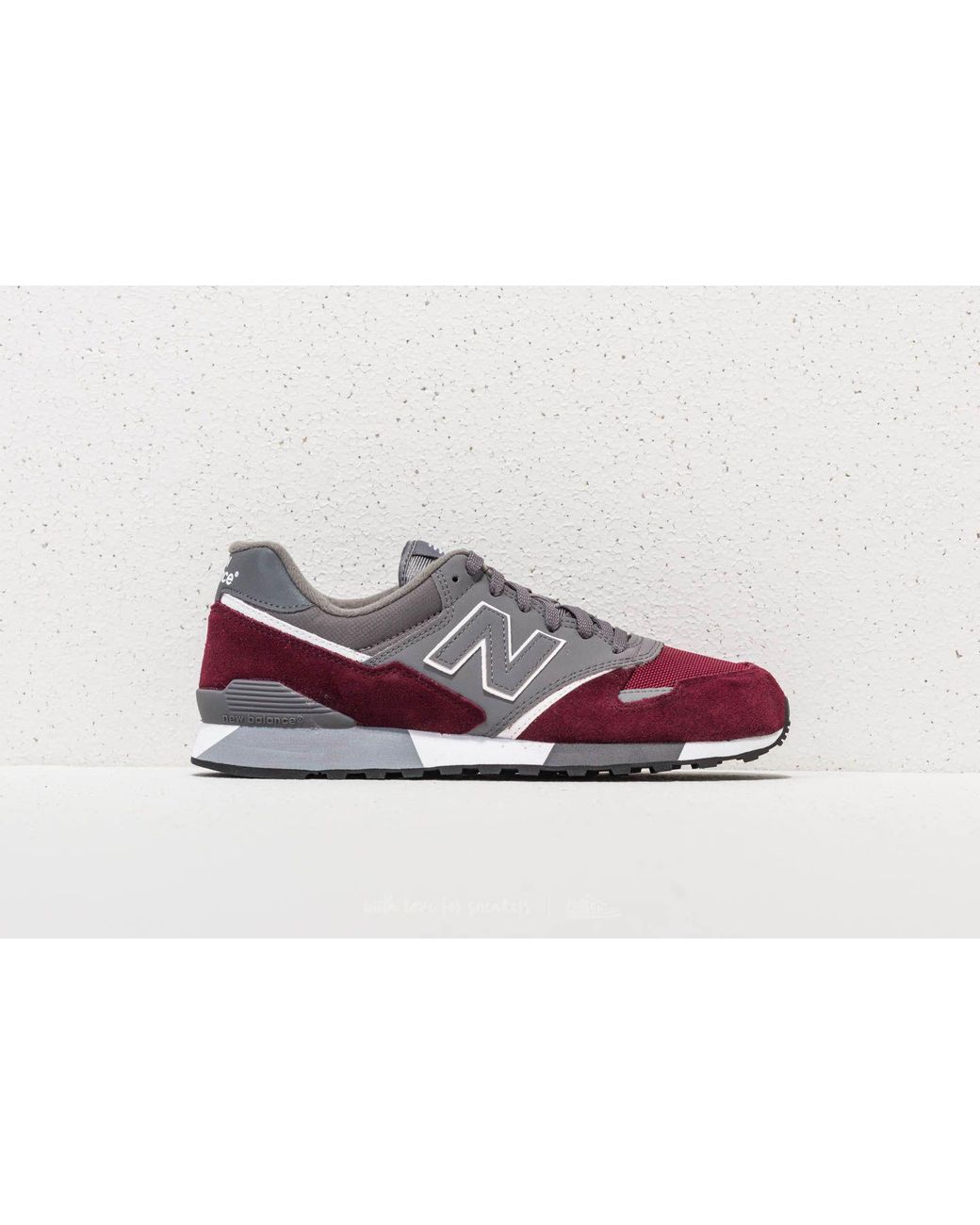 new balance grey and burgundy