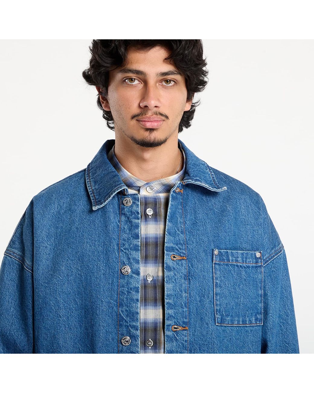 A.P.C. Blue Jacke X Marc Jacobs Jacket