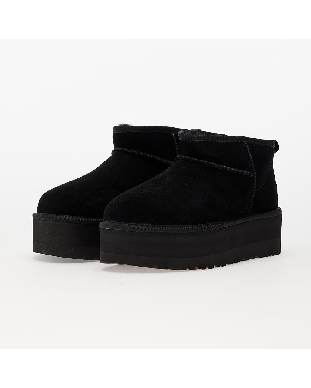 Ugg Black Sneakers W Classic Ultra Mini Platform Eur