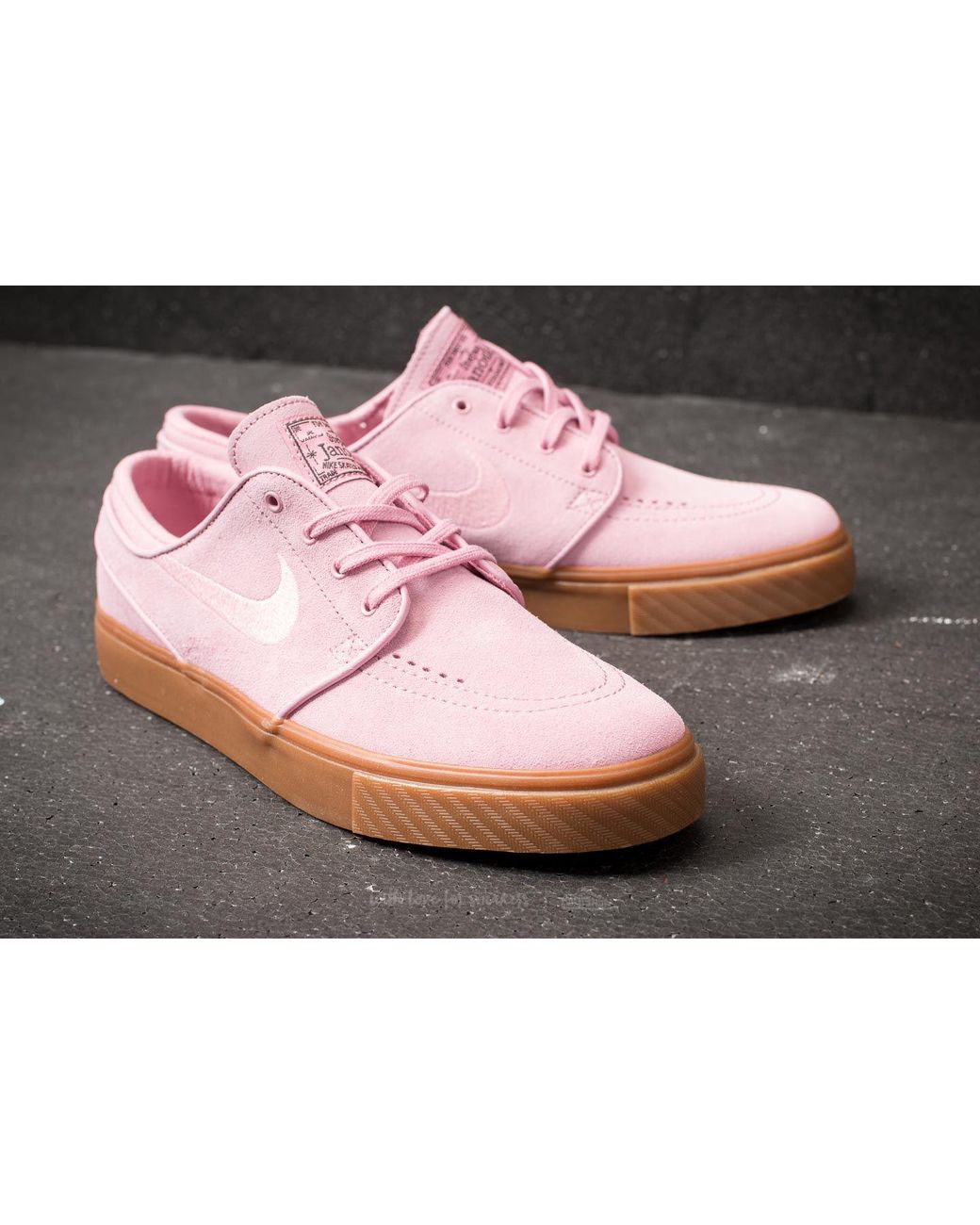 Nike Suede Zoom Stefan Janoski Elemental Pink/ Elemental Pink for Men | Lyst