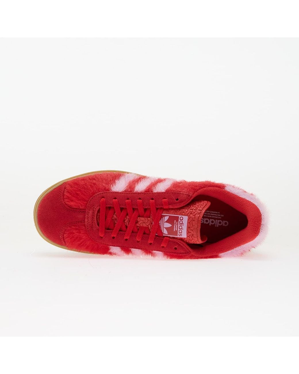 Adidas Originals Sneakers Adidas Gazelle Bold W Better Scarlet/ Bliss Lilac/ Metallic Eur in het Red