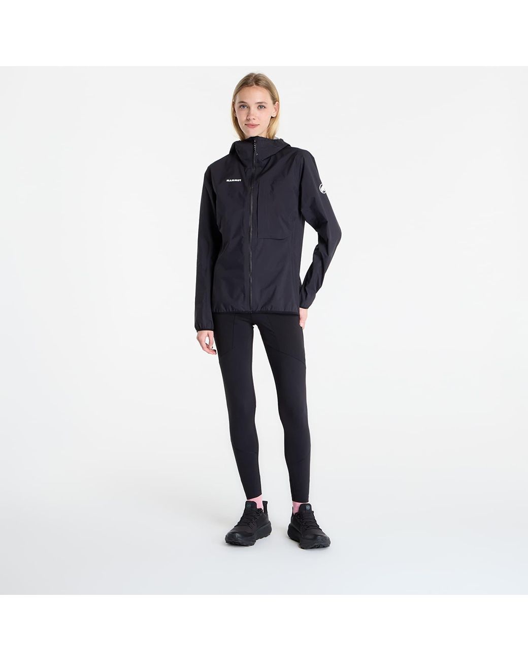 Mammut Windjack Ducan Light Hs Hooded Jacket in het Blue