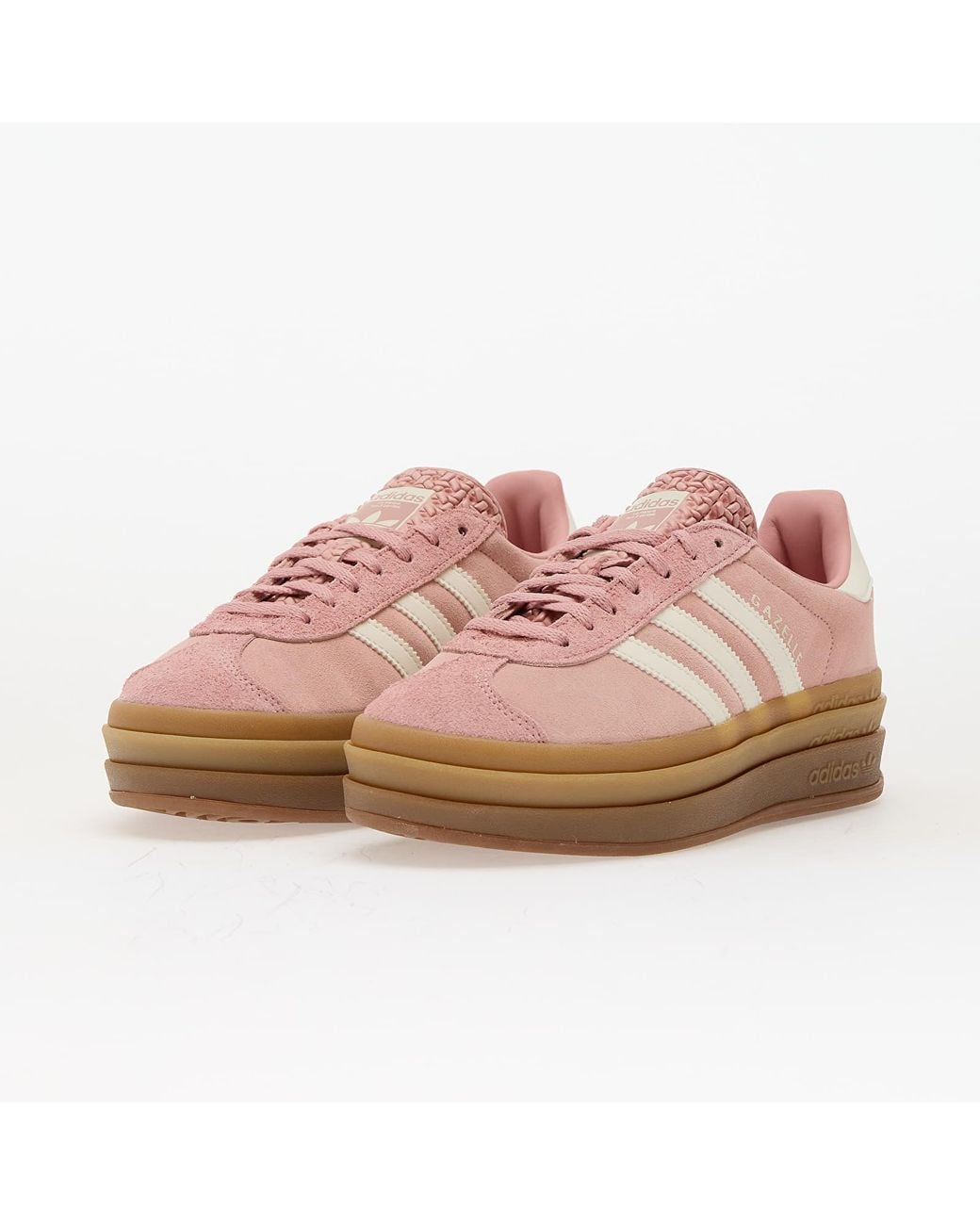 Adidas Originals Sneakers Adidas Gazelle Bold W Wonder Mauve/ Off/ Gum2 Eur in het Pink
