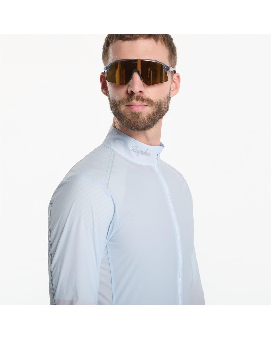 Rapha Windjack Brevet Element Wind Jacket Ice in het Blue voor heren