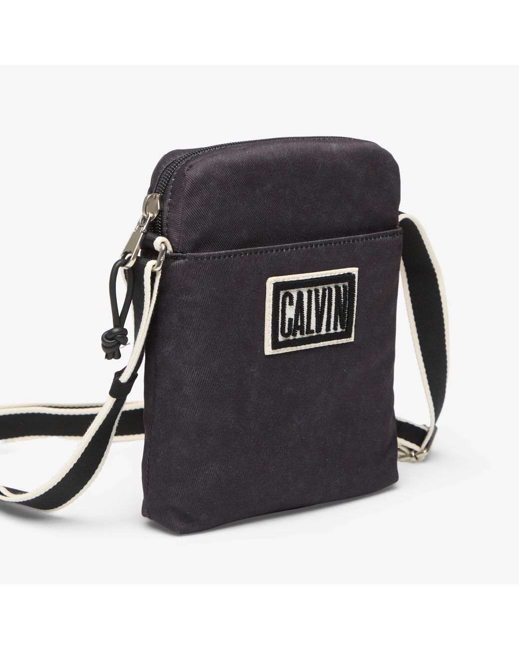 Borsa Ssnl Graphic Reporte di Calvin Klein in Black da Uomo